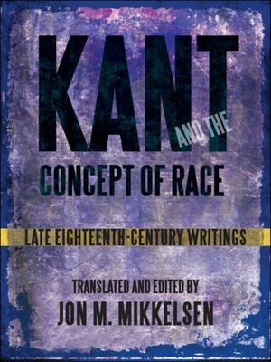 cover image of Kant and the Concept of Race